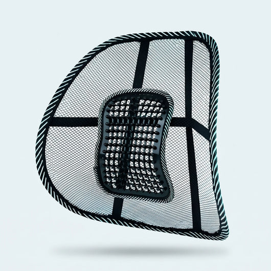 Corvex Pulse: respaldo lumbar de malla ventilada con nodos de masaje
