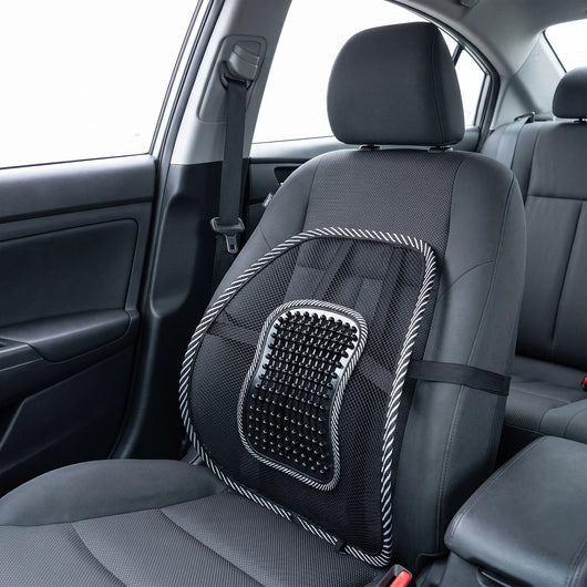 Corvex Pulse instalado en el asiento del auto