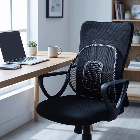 Respaldo lumbar de malla Corvex en silla de oficina